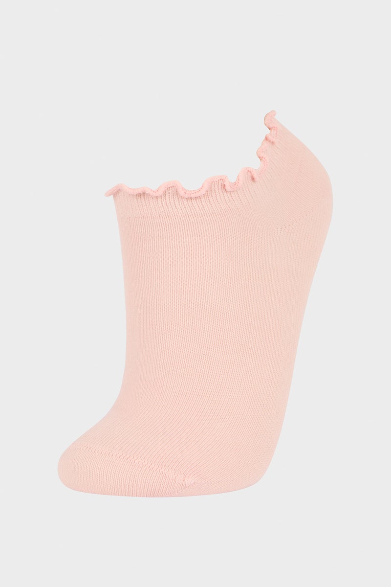 DeFacto Multicolour Girl Girl 5 Piece Short Socks Casual - Image 4